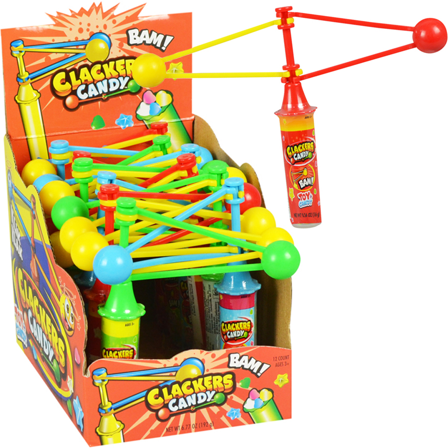 Clacker Toy & Candy Display Box (12pcs)